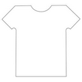 Extra Large Stik-Withit  Stock Die-Cut T-Shirt Notepad